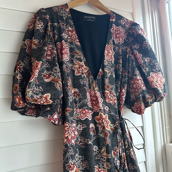 MINKPINK Wrap Dress - Picture 2 of 6